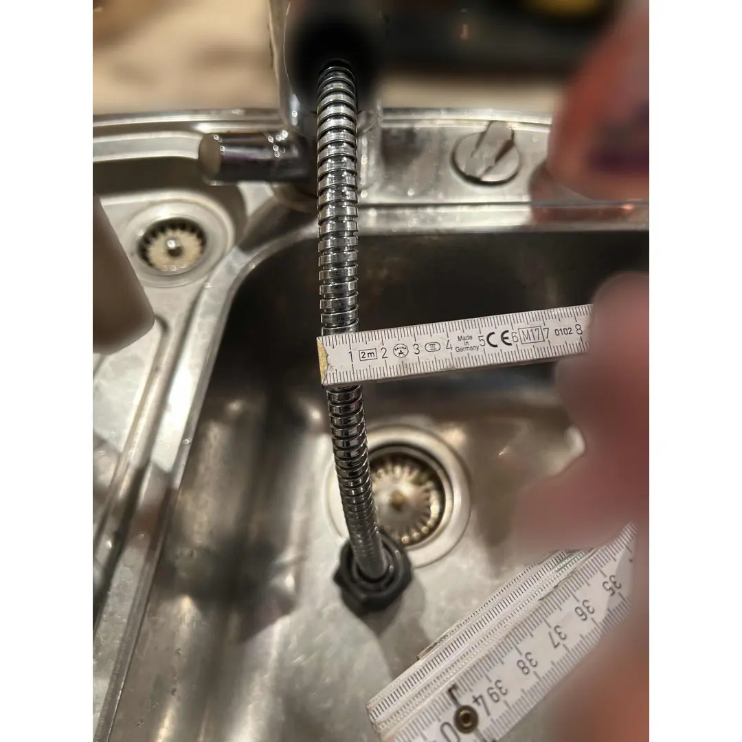 Brauseschlauch komplett m. Dichtungen und O-Ring