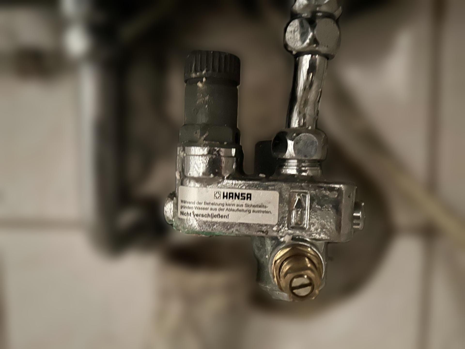 Hansa Sicherheitsventil-Oberteil 6 bar