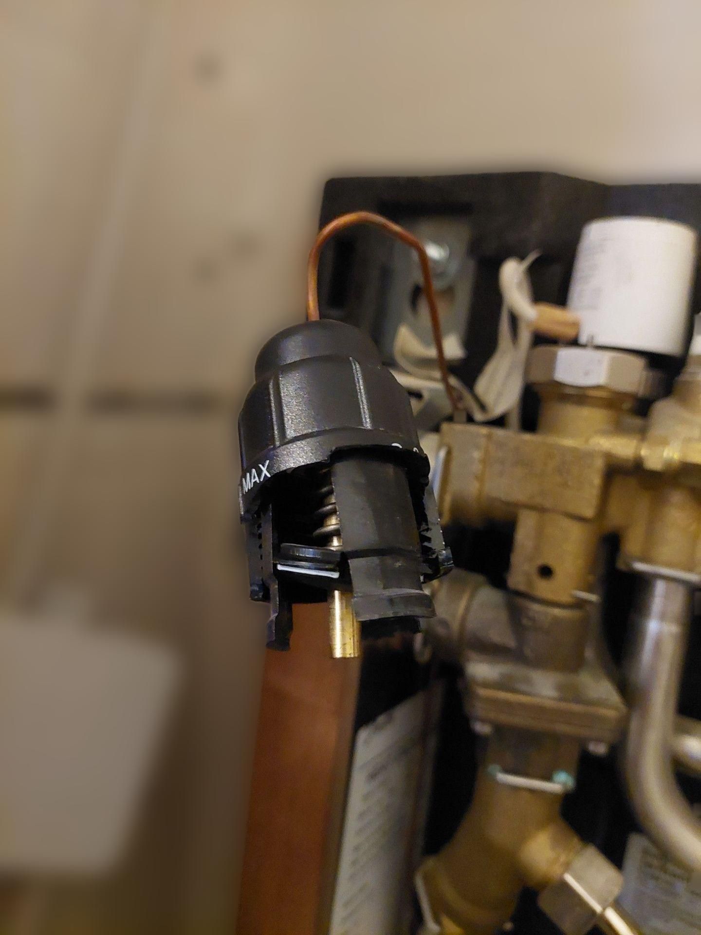 Thermostatteil für TPC-M Regler