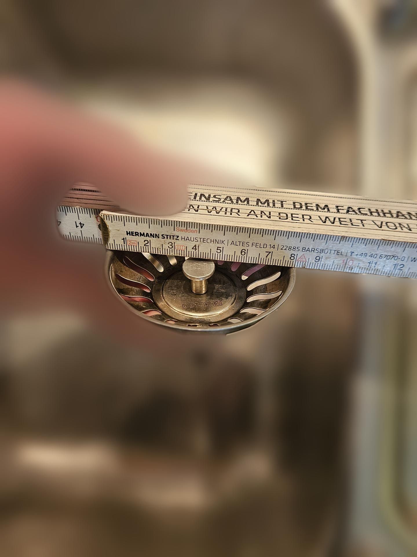 Siebkörbchen 3,5" Exzenter universal (18 Schlitze) AL