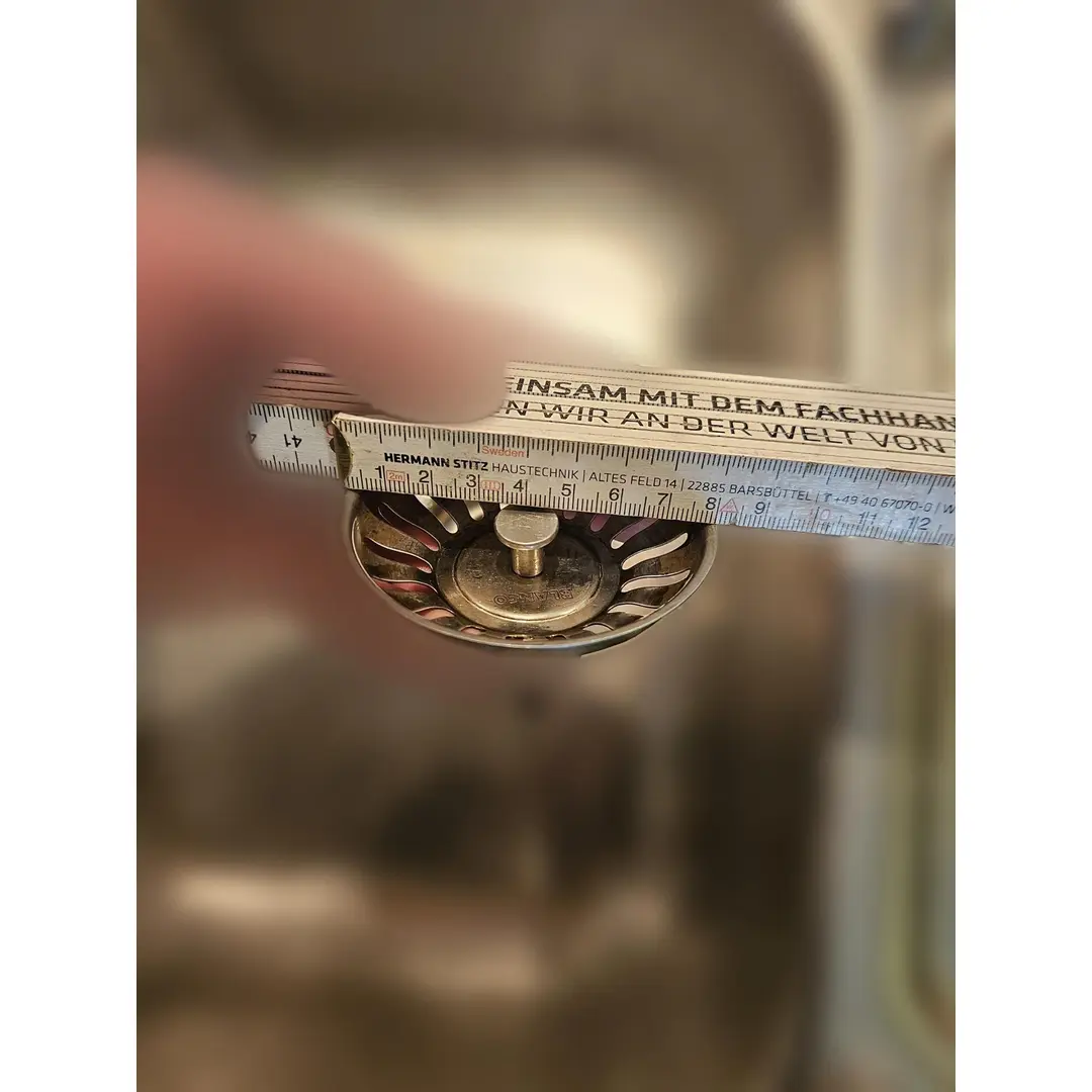 Siebkörbchen 3,5" Exzenter universal (18 Schlitze) AL