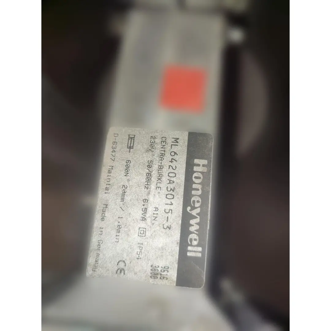 Honeywell ML6420A3015 Ventilantrieb A1N 230V 3-Pkt.600N Stellzeit 1,0min 20mm