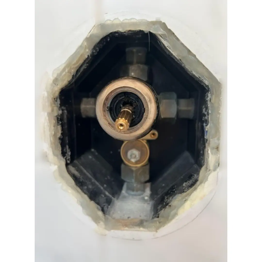 Farbset Badebatterie Vega verchromt m.Spartaste f.ORASUPWB Oras