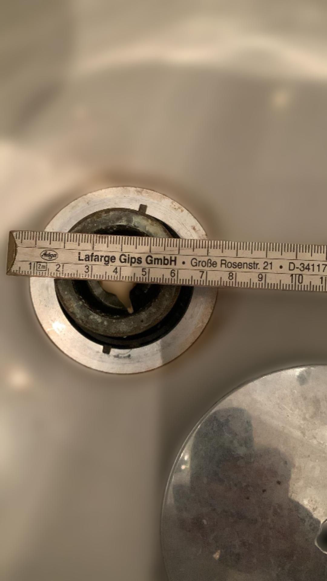 Ablaufhaube Venturi, groß, verchromt