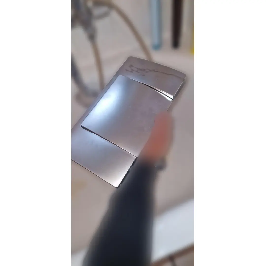 Abdeckplatte Sanit weiss f.Start/Stopp-Spültechnik m.Bet.v.vorne