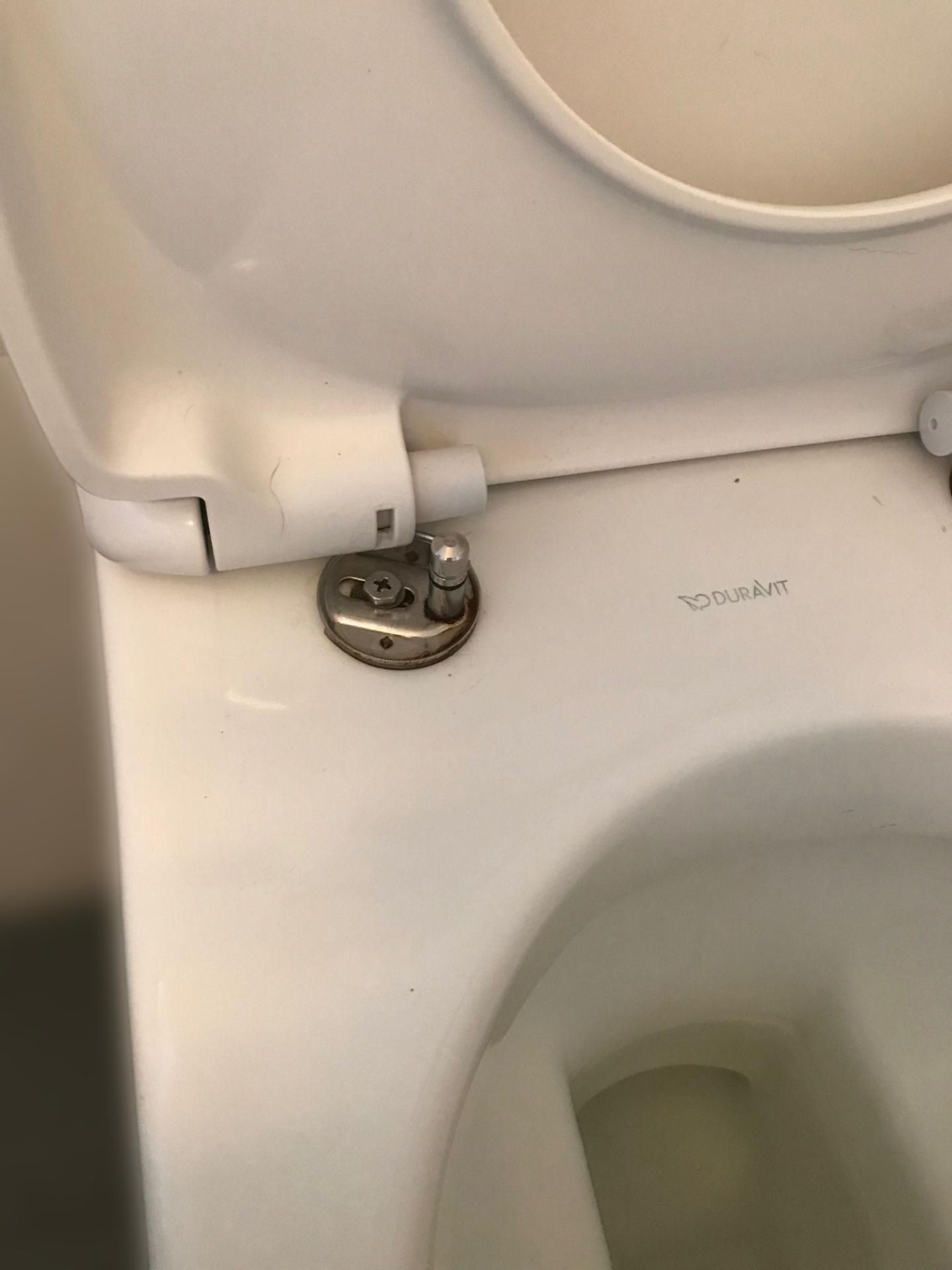 DU Scharnier-Set f.WC-Sitz m.Absenkautomatik Edelstahl