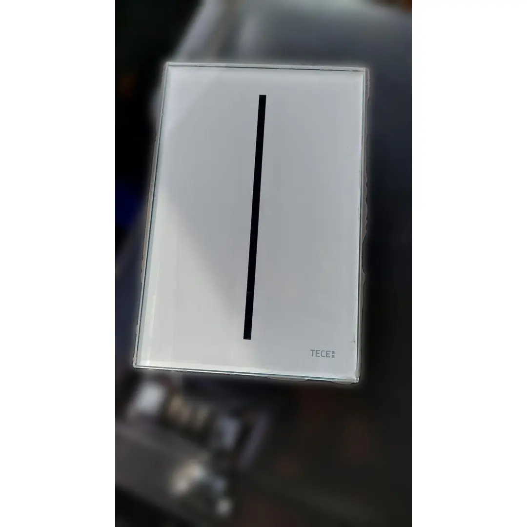 TECEfilo Sensorblende, Glas weiß