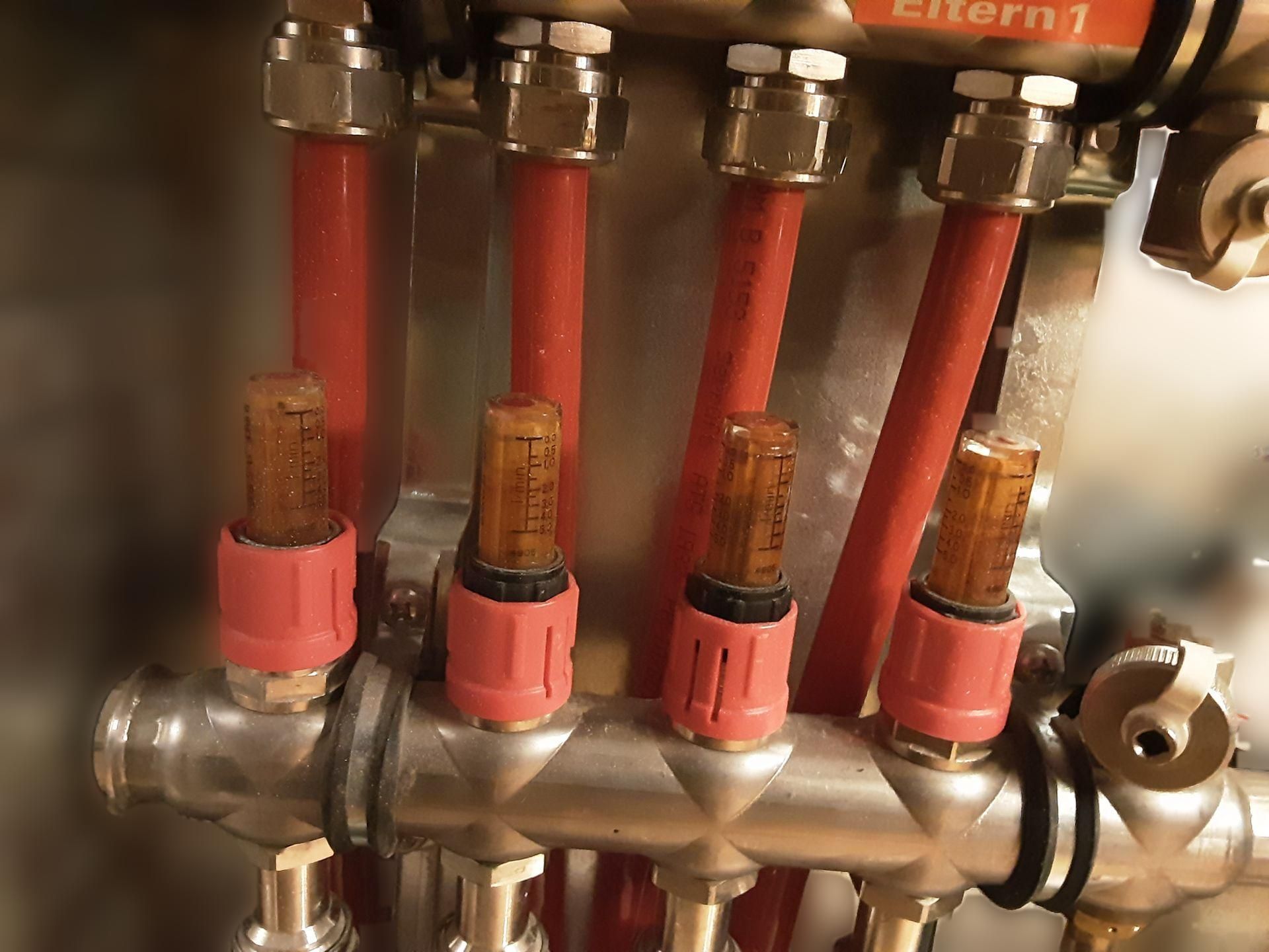 COSMO Durchflussanzeiger zu Edelstahlverteiler AFC-V ab 08/2017