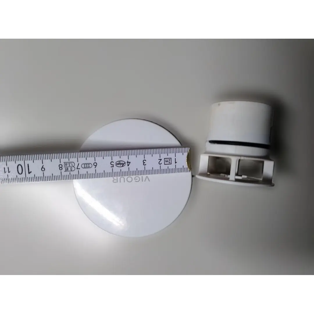 Clou-Abdeckung derby weiss hochglanz VIGOUR