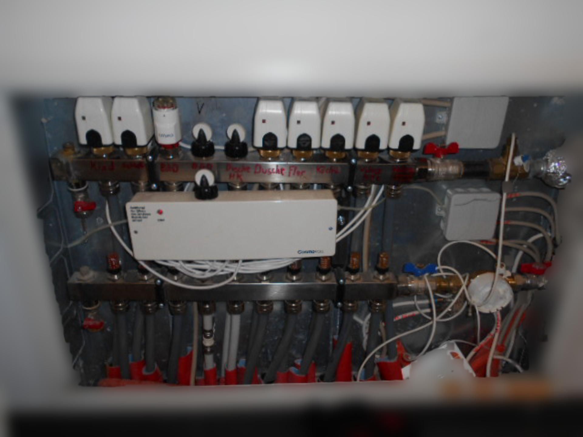 COSMO Austauschbalken Rücklauf Topline Edelstahlverteiler 11 HK bis Ende 2012