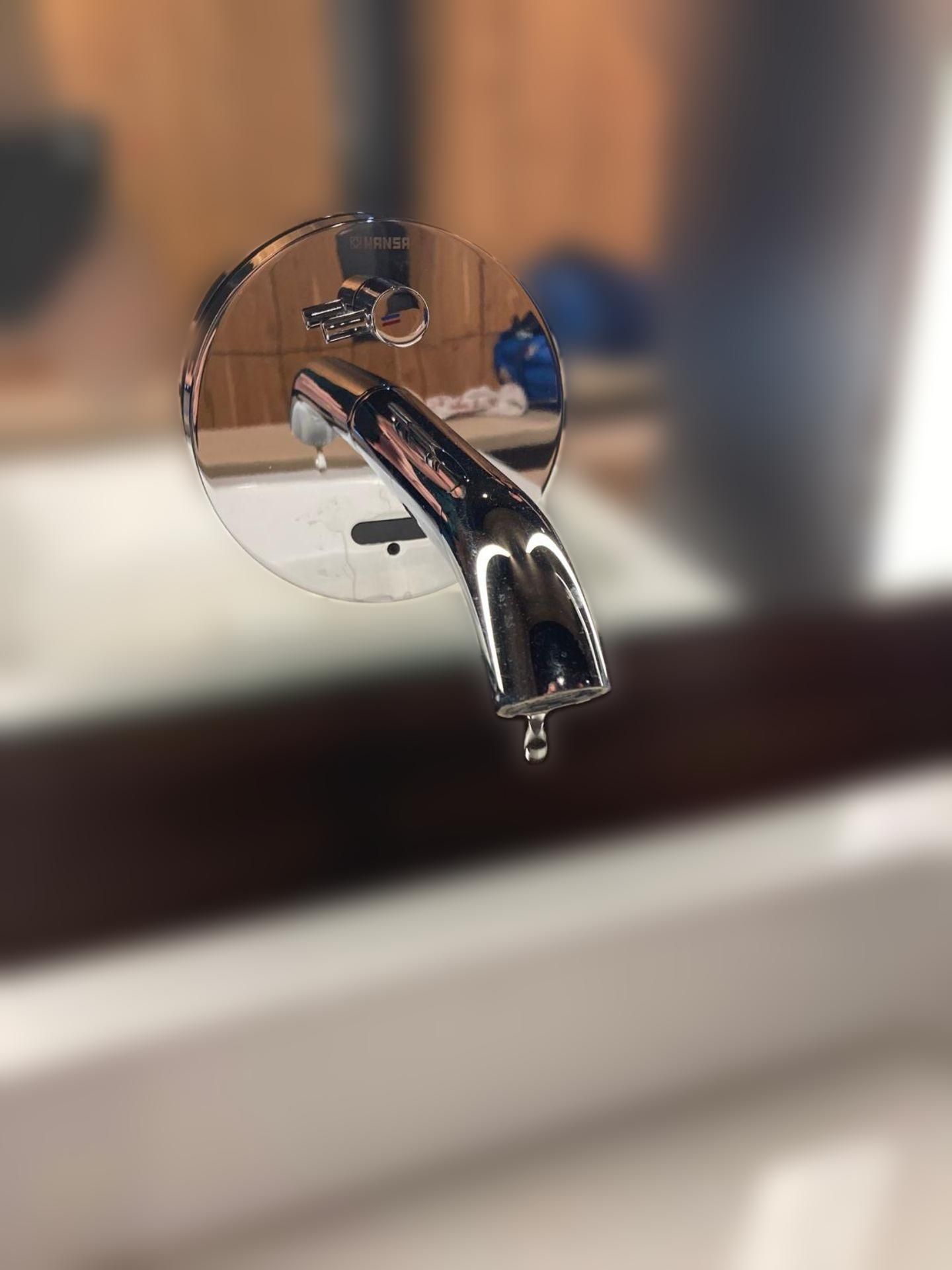 Fertigset für Waschtisch-Batterie, 6 V HANSAPUBLIC