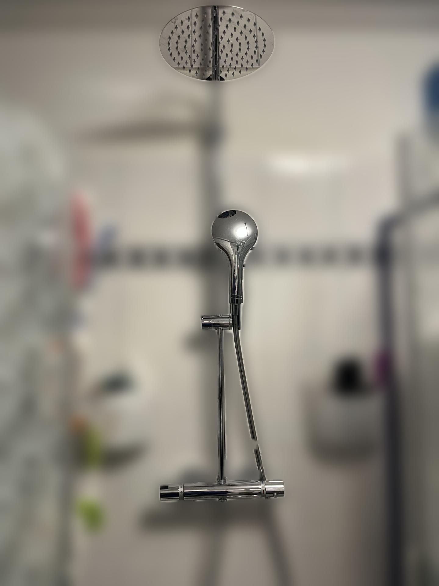 HG Thermostat Dusche Aufputz für Showerpipe chrom