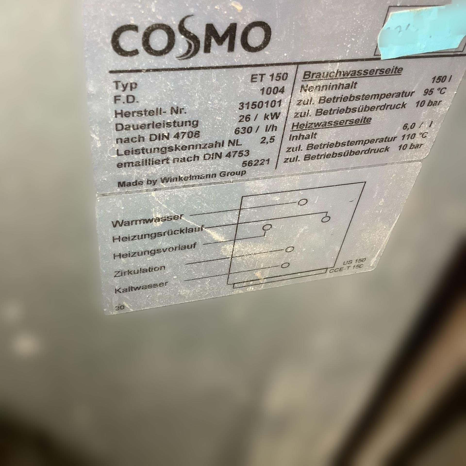 COSMO Anode D=26x480mm, 1" unisoliert für Typ ET 150