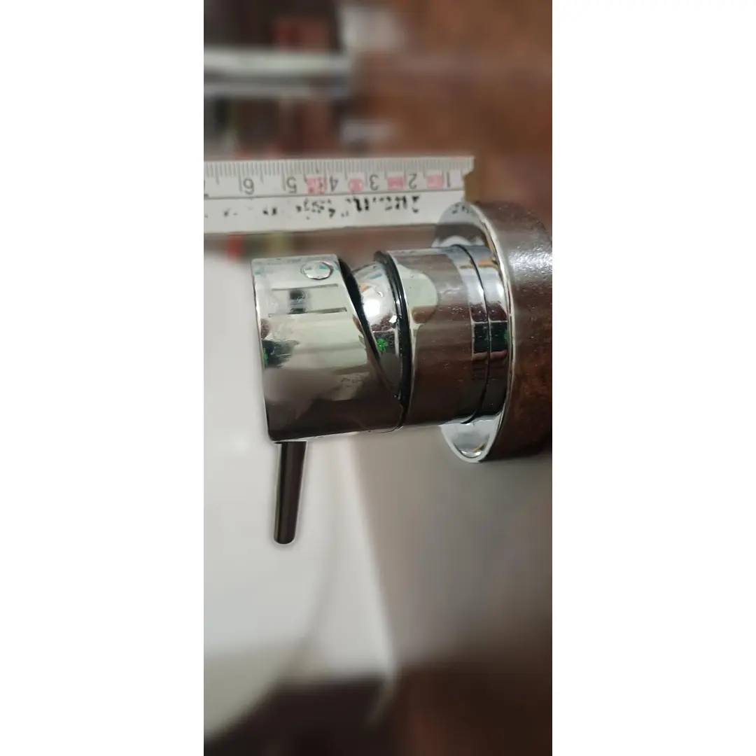 Gessi Hebel f. via Tortona AP-Bade-/ Brausebatterie verchromt