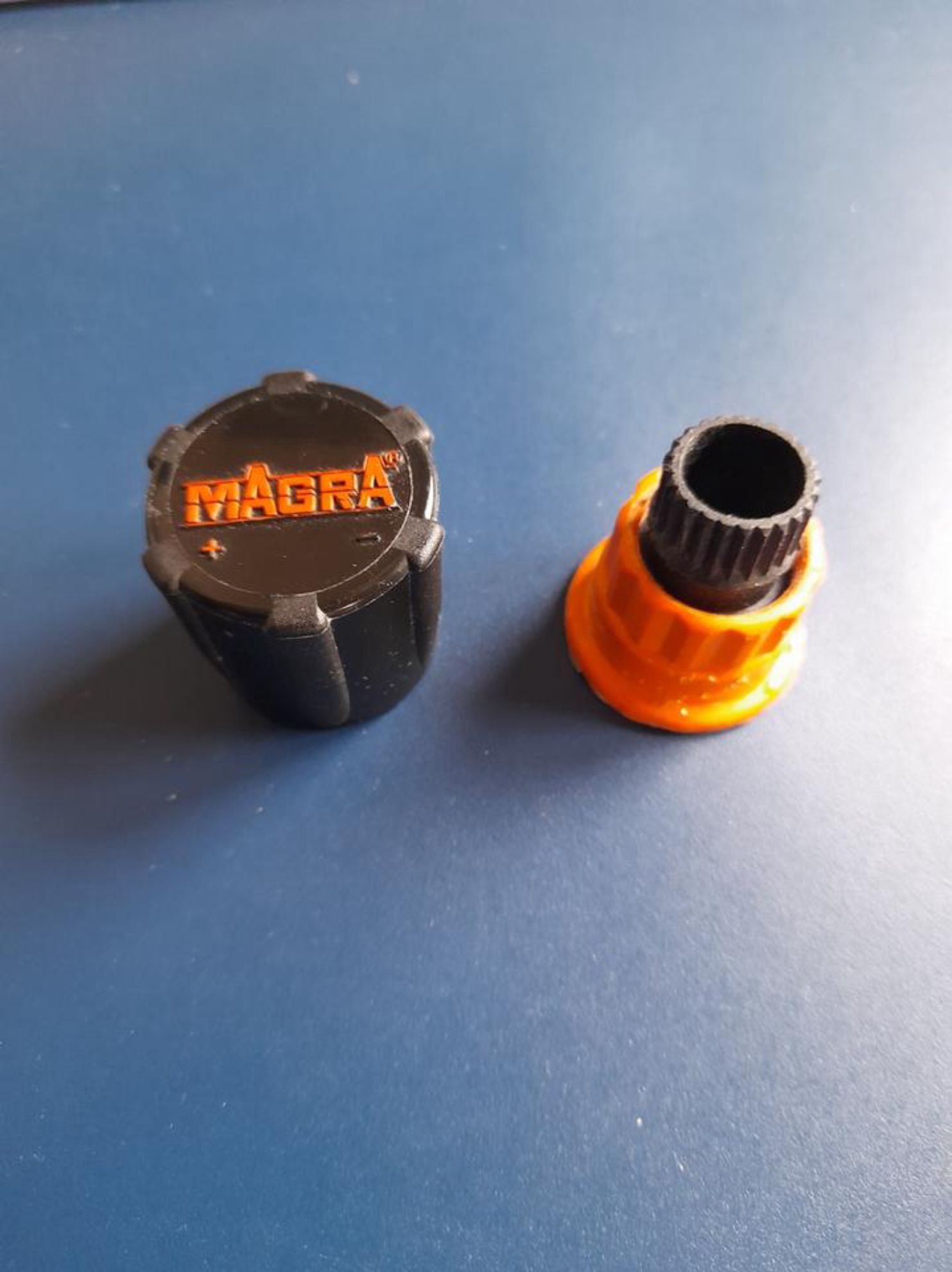 MAGRA-Vorlauf-Regulierventil 1/2" mit Außengewinde 3/4" für Übergangsverschraubungen mit Eurokonus