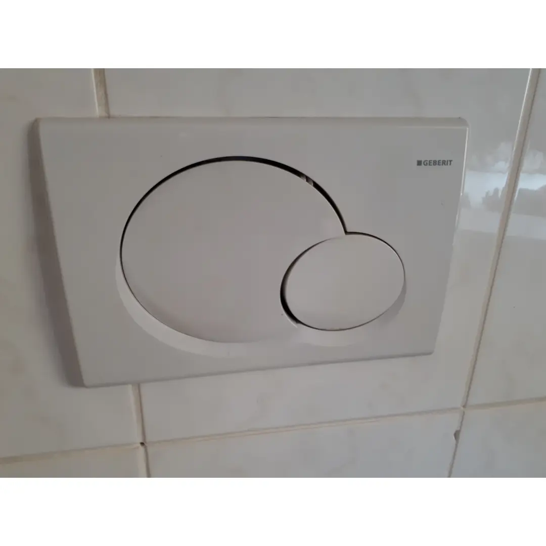 Betätigungsplatte Samba weiß