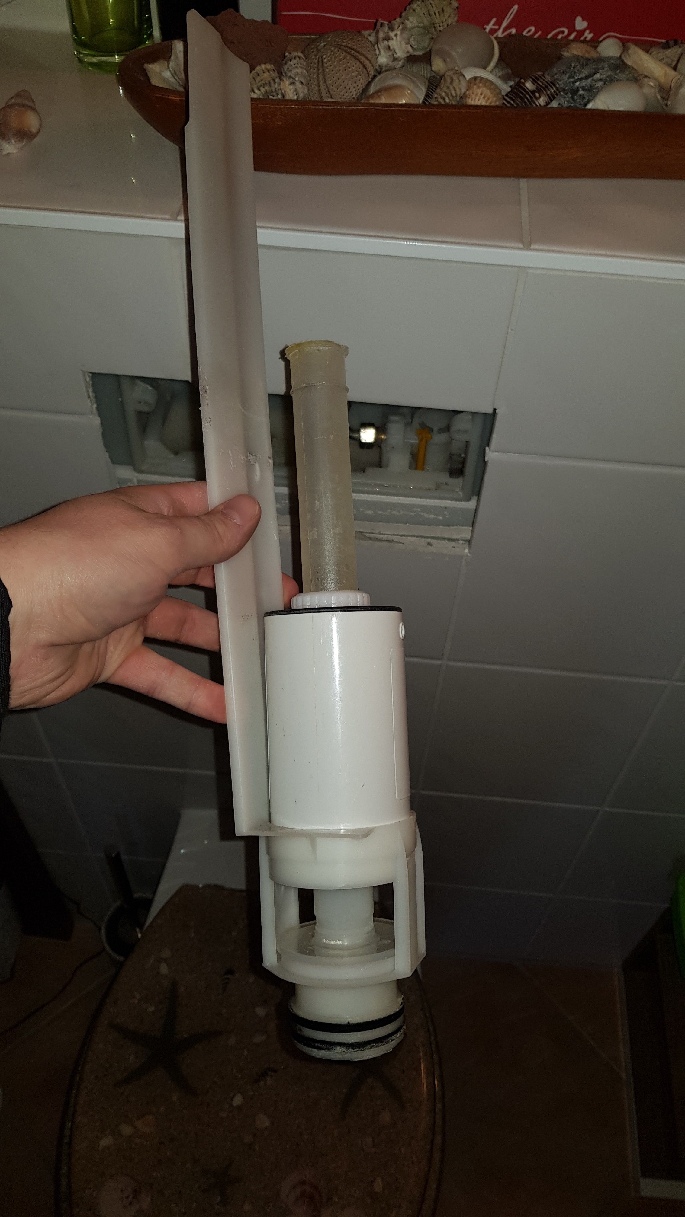 Viega-Bilder Crevan Hebeglocke 8160.22 zu UP-Spülkasten ECO- Modell 8160 BJ 99-02