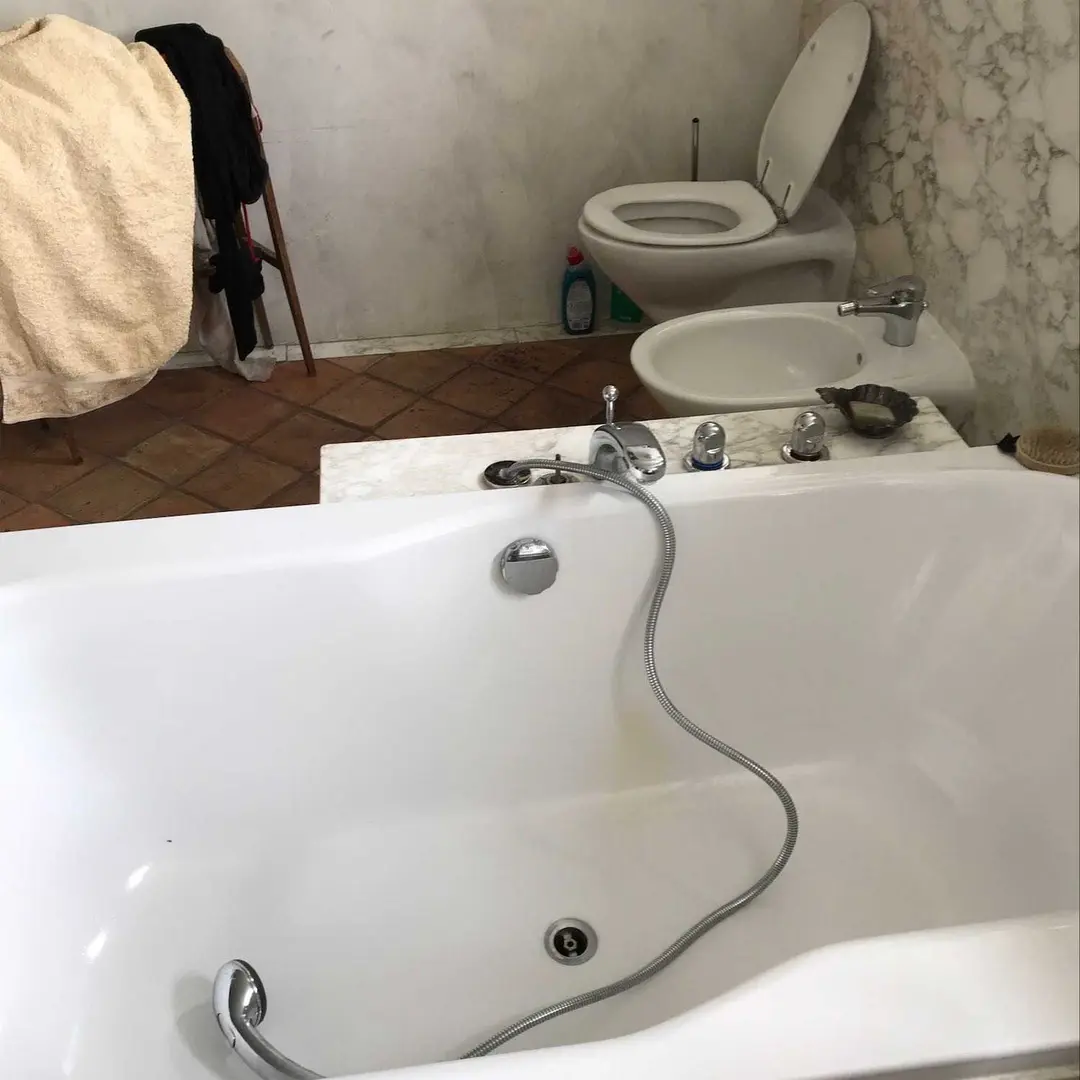 Fertigmontageset für Wanne/Brause HANSACOMPACT