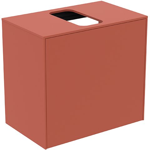 IS WT-Platte Conca mittiger Ausschnitt 602x373mm Sunset