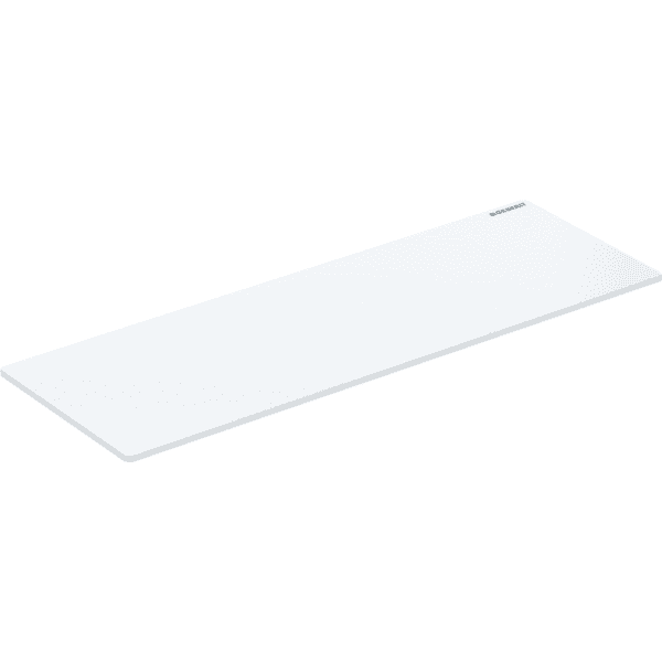 GE Designabdeckung, zu Geberit AquaClean Tuma: Glas weiß