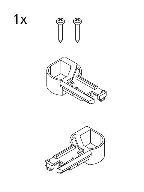 Kermi EBI2020 Set Stockabdeckung oben Farbe: weiss