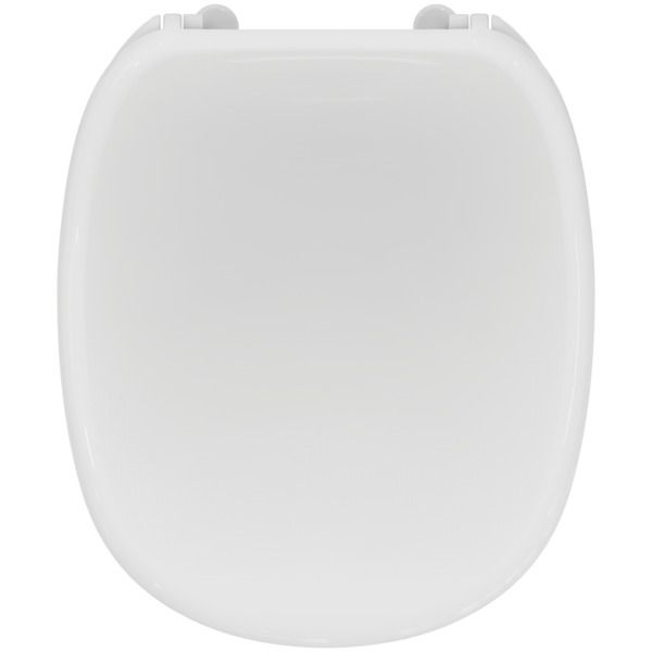 WC-Sitz Kimera m.Deckel weiss Scharniere verchromt Id.Standard