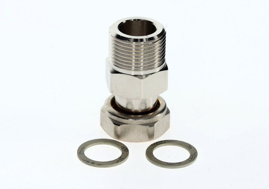 Junkers Verschraubung Rücklauf für Zubehör Anschlussplatte