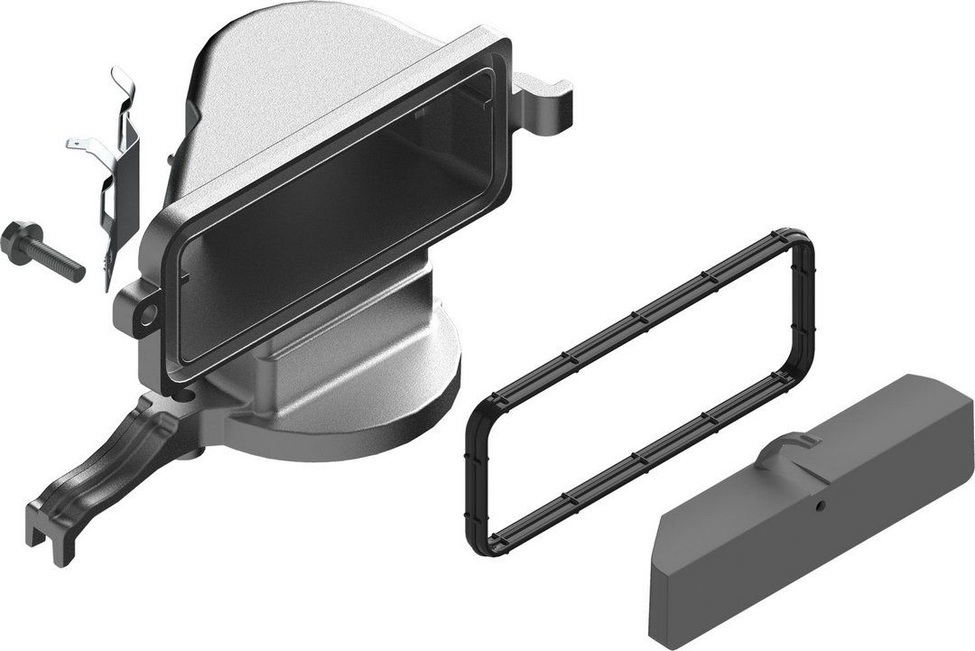 BOSCH Ersatzteil TTNR: 8737714115 Gas-Luft-Kanal WB5-II+