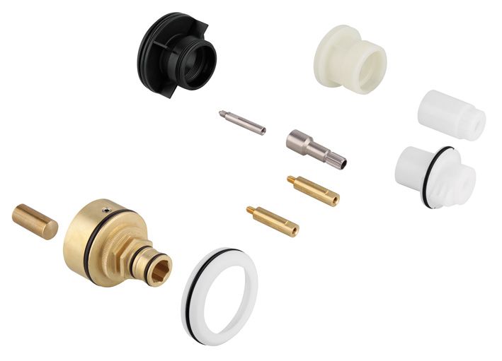 Verläng.f.VIGOURUPKT 27,5mm m.und o. Absp.f.Zentral-/u.Brausetherm.VIGOUR