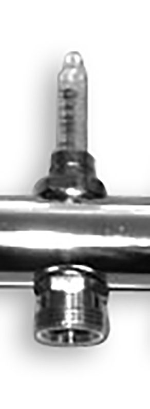 COSMO VL-Regulierventil zu OL Edelstahl- verteiler ohne DMA Rundrohr