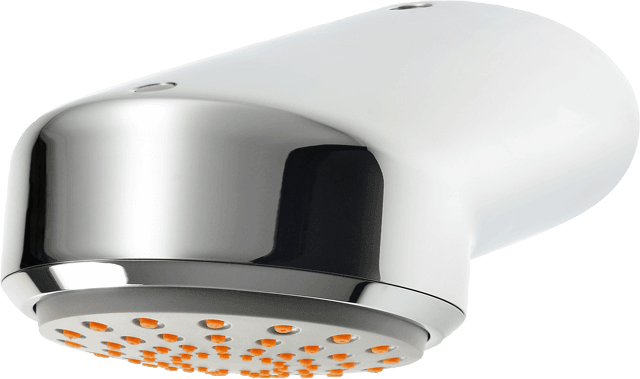 FA Duschkopf, AQUAJET-Comfort, DN15, Strahlboden winkelv., Wandanschluss, 9l