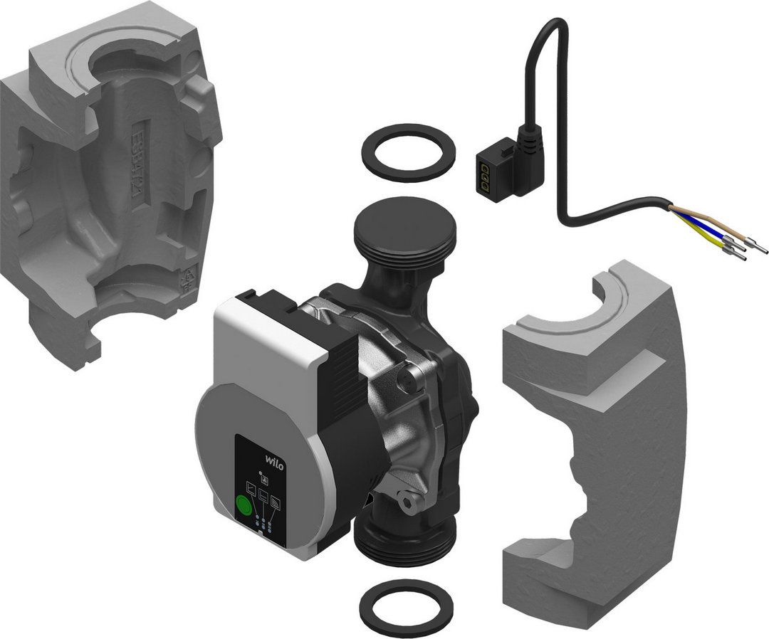 BOSCH Ersatzteil TTNR: 8738215936 Pumpe Wilo Para 25-180/6 Set