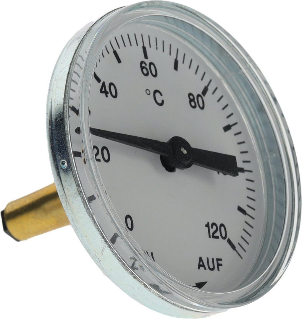 JU Thermometer D50 Tl31x7, 0-120 für Warmwasser-Mischergruppe WWKG