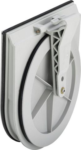 Viega Pendelklappe 4987.340 in DN150 Kunststoff grau