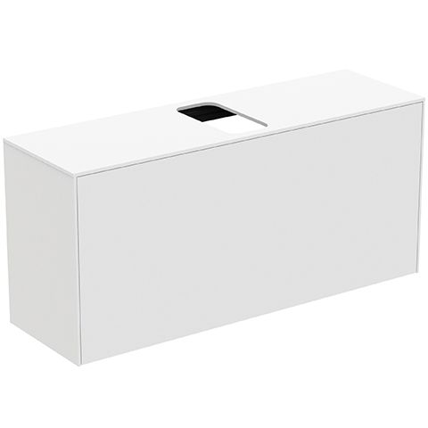IS Schubladenfront Conca für WTU 1180x536mm Weiß, Alte Nr.2019