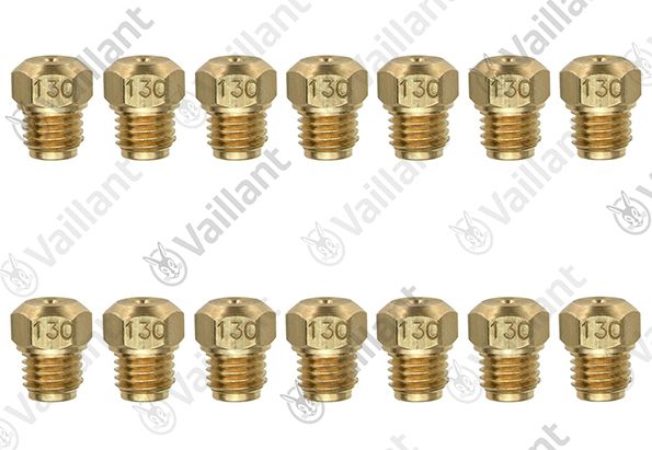 Vaillant Brennerdüse,kpl. (14 St.) MAG 2 4/2 H (D= 1,3) MAG 24/2 XI,GXI