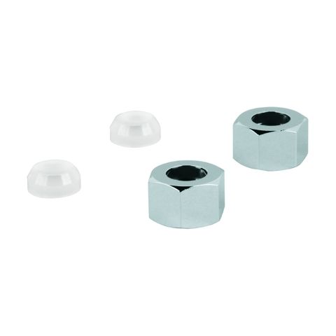 GROHE Quetschverschraubung 12938 3/8"x8,5 2 Stück chrom