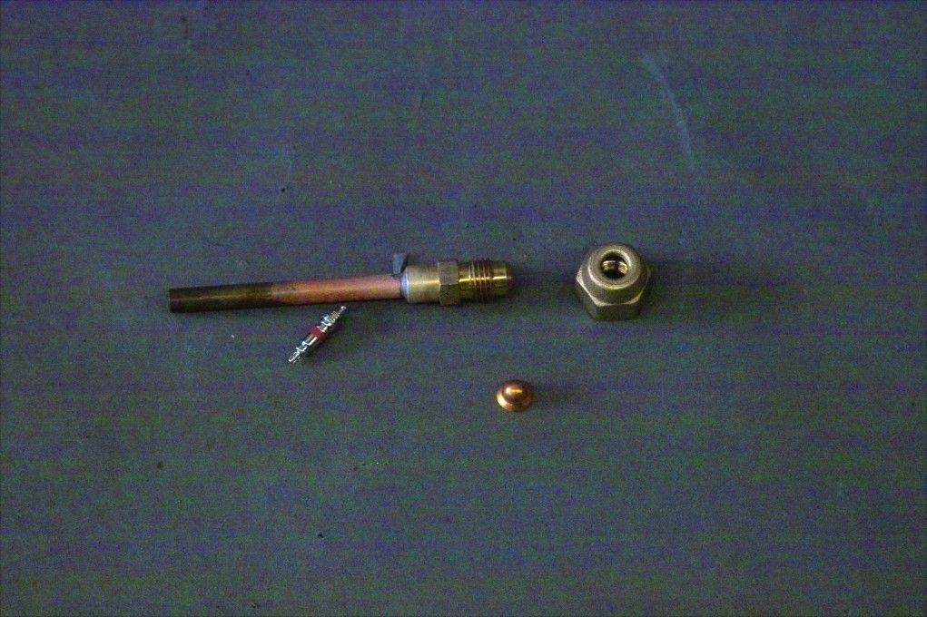 Brötje Schraderverschraubung HL 7/16