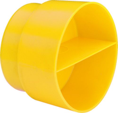 Viega Stopfen 8010.23 in DN80 Kunststoff gelb RAL 1004