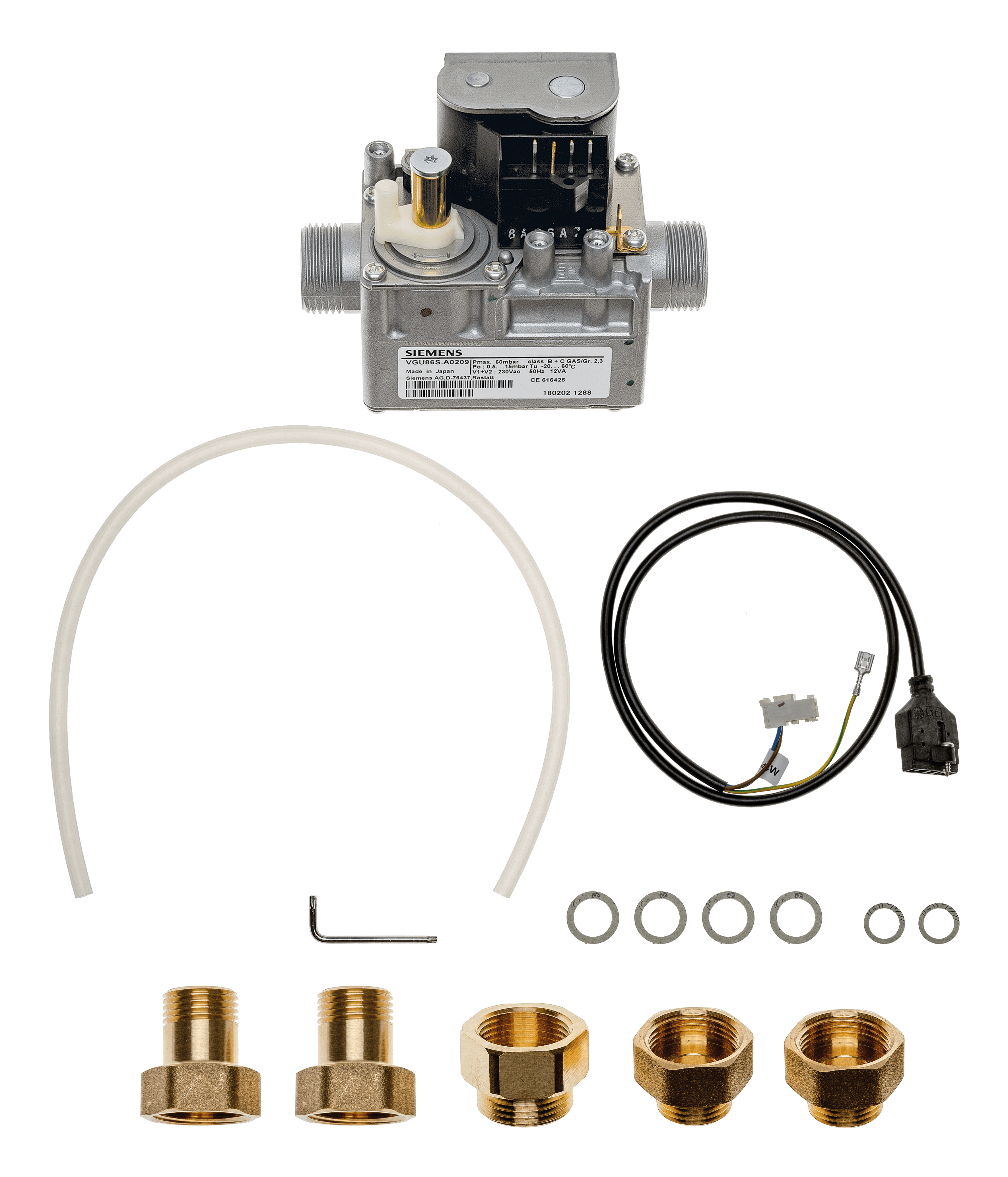 BRÖTJE Ersatzventil WGB 2N.15-2N.38 Siemens VGU 86 S als Esatz VDU 11