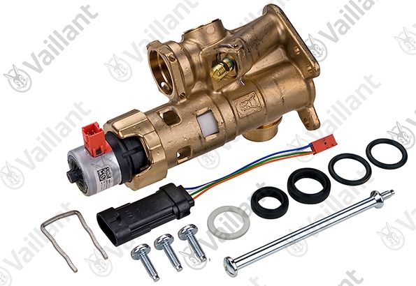 Vaillant 3-Wege-Ventil Messing m.Bypass