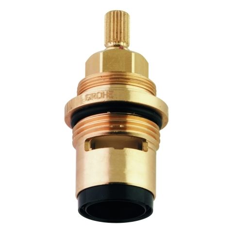 Grohe Keramikoberteil 3/4" links verchromt