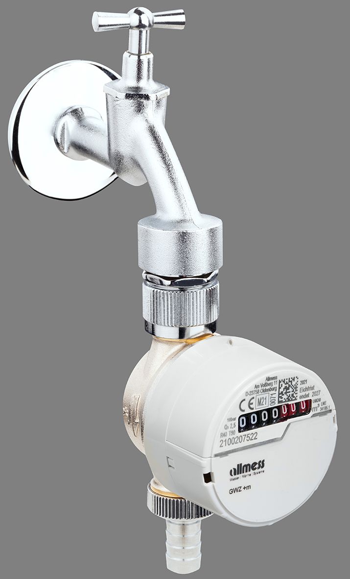Allmess Wohnungswasserzähler Spezial GWZ 3-V +m