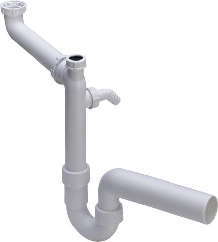 Siphon f.Spüle Raumschaffer 1 1/2 DN 50 m.Abwasserschlauchanschluss