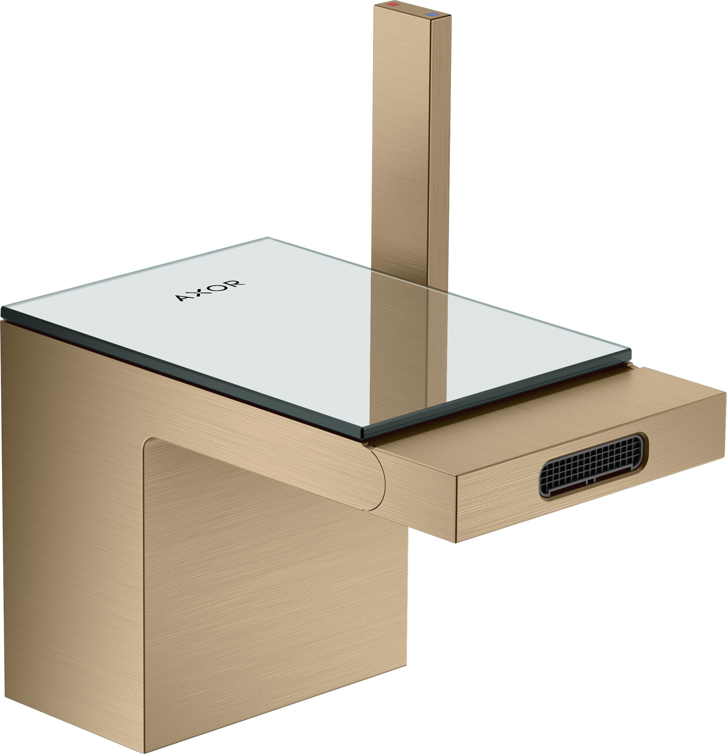 HG Platte 150 Axor MyEdition Glas