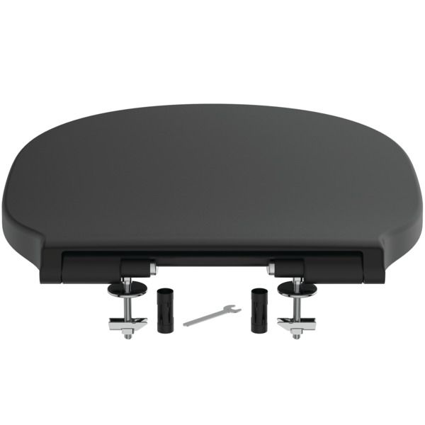 IS WC-Sitz Connect Air Wrapover Softclosing Schwarz