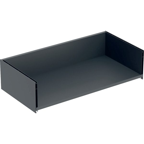 GE Untere Schublade f. iCon Unterschrank für Waschtisch B:75cm, verkürtze Ausld.