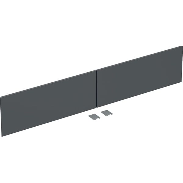 GE Set Schubl.-Frt für ONE US, 2 Schubl. für WT B:135cm, mattschwarz