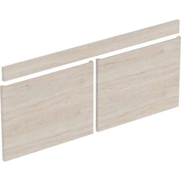 GE Schubladen-/Front Set für Renova Plan US für DWT, B:130cm, hickory hell