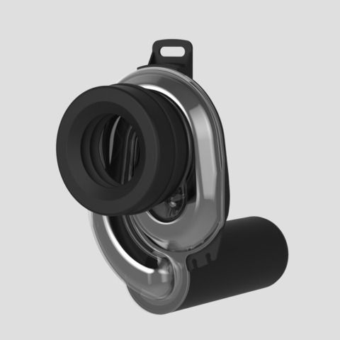 SANIT Urinal Absaug- Geruchsverschluss 500 DN50/50 waagerecht